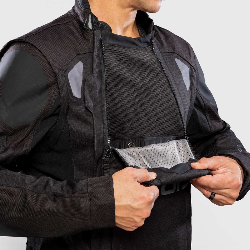 Alpinestars Halo Drystar Musta Moottoripyöräily takki