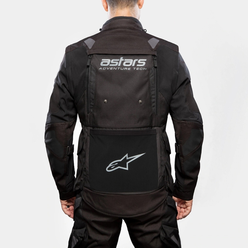 Alpinestars Halo Drystar Musta Moottoripyöräily takki