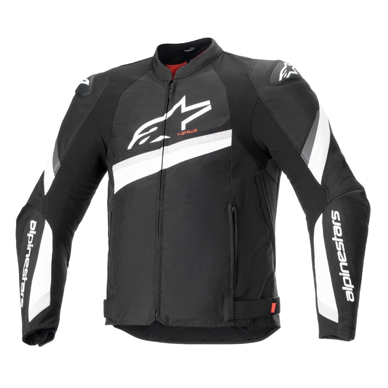 Alpinestars T-GP PLUS R 4 mustavalkoinen moottoripyörätakki