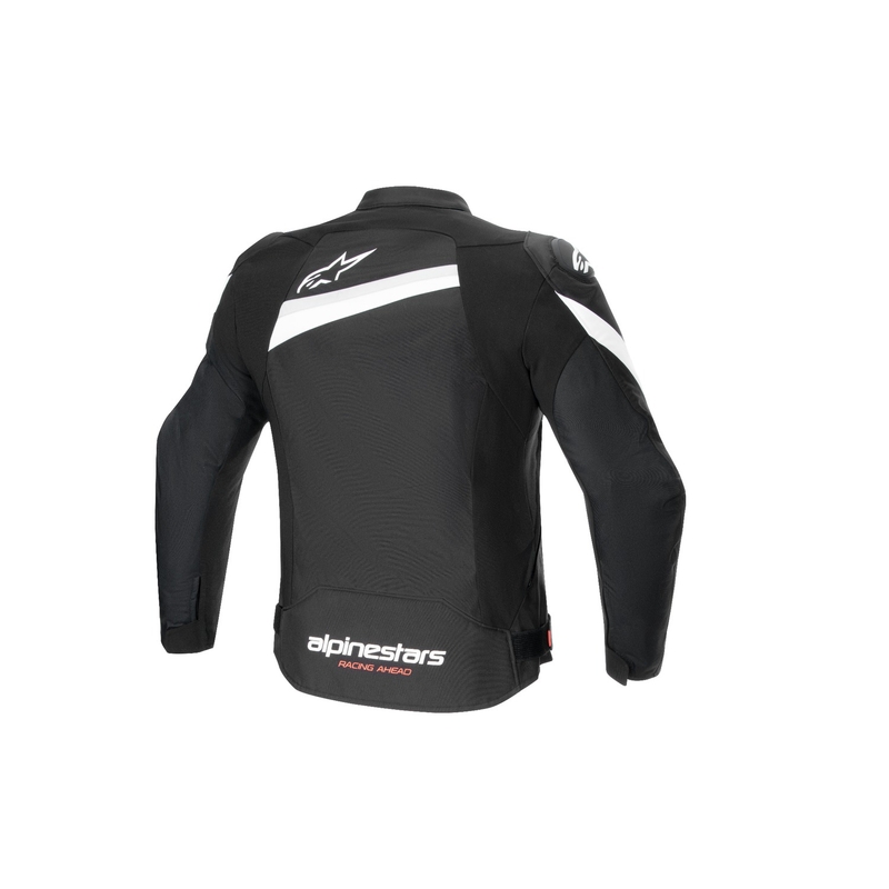 Alpinestars T-GP PLUS R 4 mustavalkoinen moottoripyörätakki