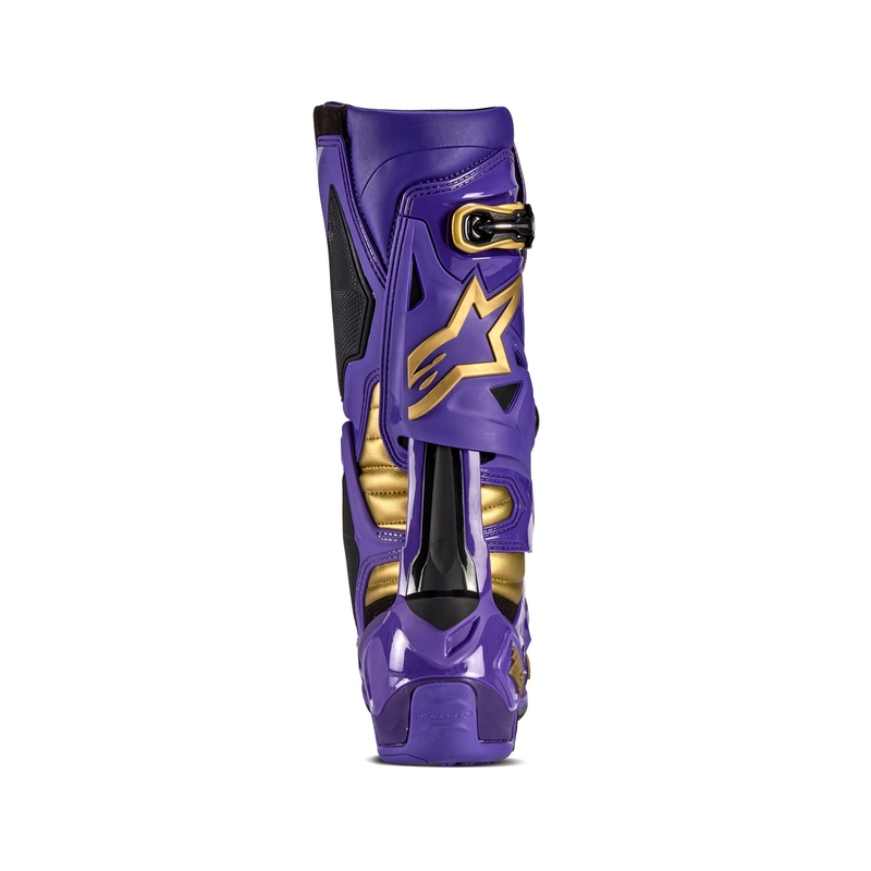 Alpinestars Tech 10 Limited Edition Champ Purple and Gold Moottoripyöräilykengät