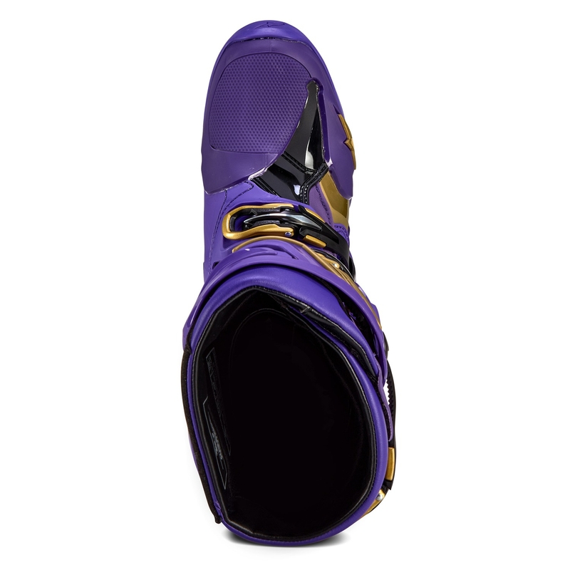 Alpinestars Tech 10 Limited Edition Champ Purple and Gold Moottoripyöräilykengät