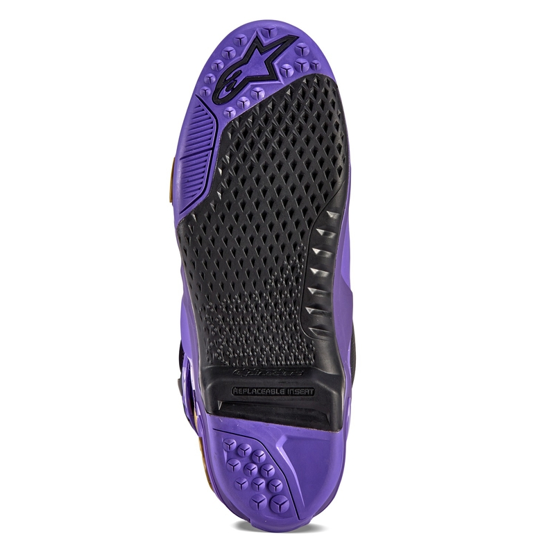 Alpinestars Tech 10 Limited Edition Champ Purple and Gold Moottoripyöräilykengät
