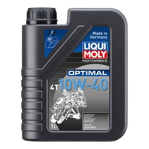 Mineraalimoottoriöljy LIQUI MOLY Moottoripyörä 4T 10W40 Optimal 1 l