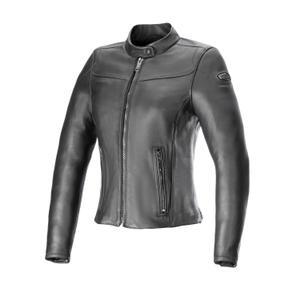 Alpinestars Naisten Ory Musta Nahka Moottoripyöräily takki