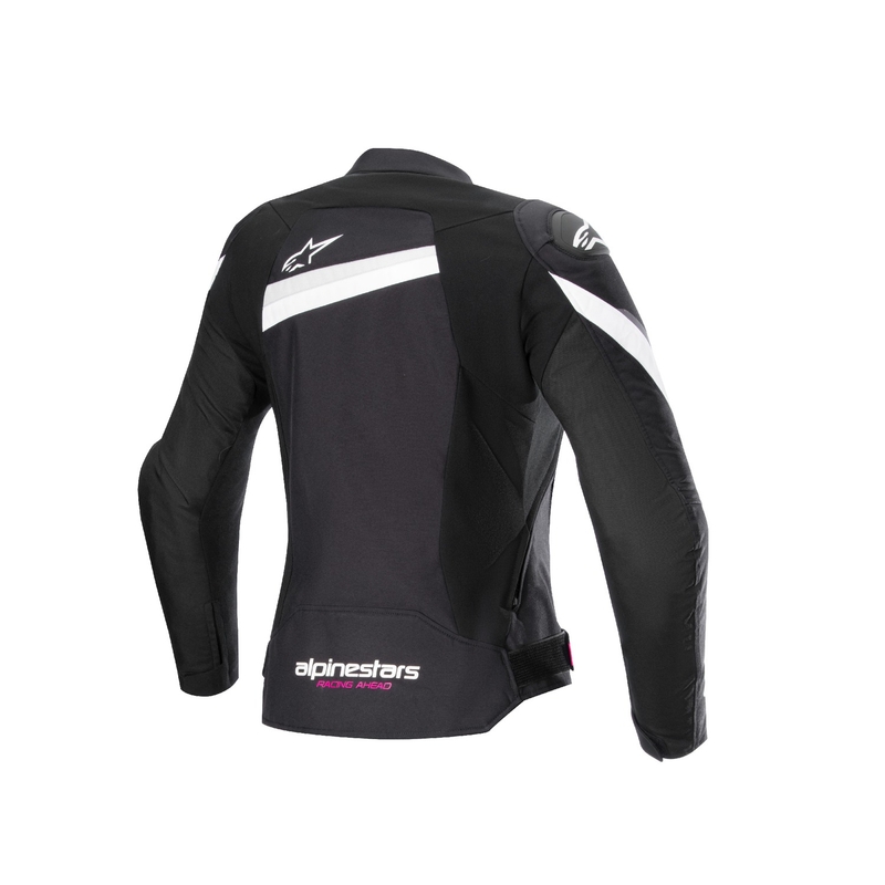 Alpinestars Naisten Stella T-GP PLUS R 4 Mustavalkoinen moottoripyöräily takki