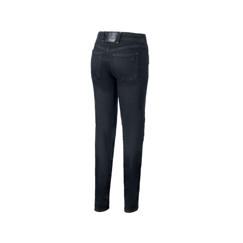 Alpinestars Naisten Daisy 3 Denim Washed Black Moottoripyöräfarkut