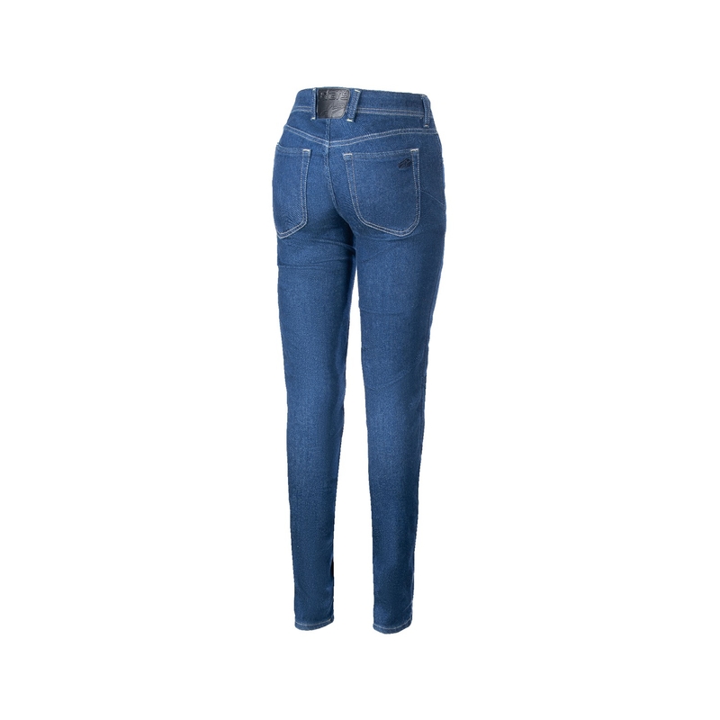 Alpinestars Daisy 3 Denim Naisten moottoripyöräfarkut pesty sininen