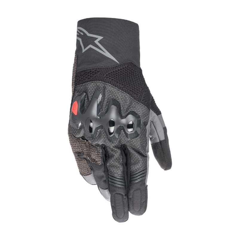 Alpinestars AMT-10 AIR HDRY musta-tummanharmaa moottoripyöräilykäsineet