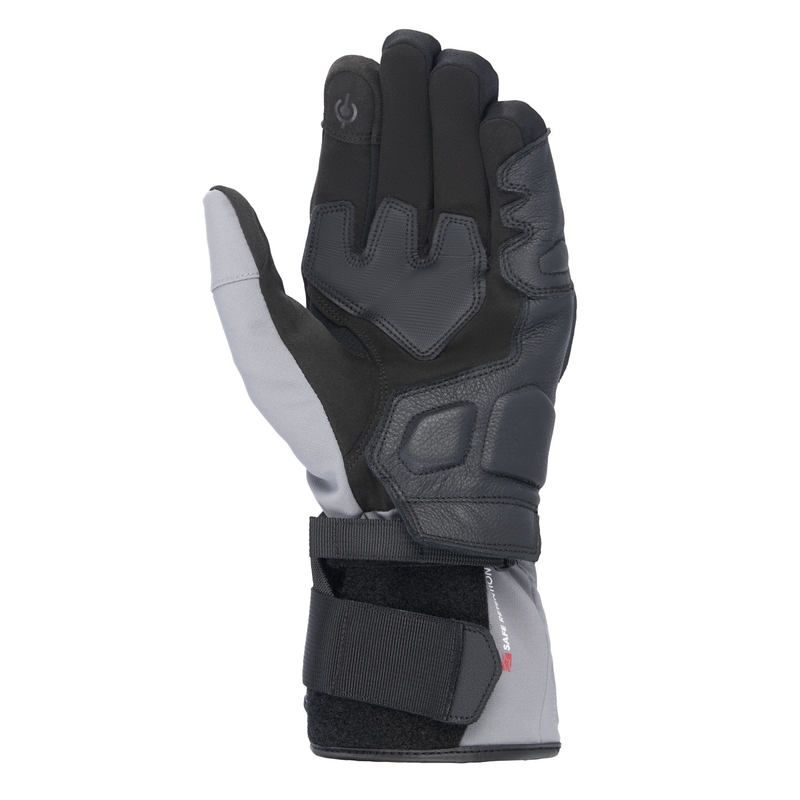 Moottoripyöräilykäsineet Alpinestars TOURER W-7 2 DRYSTAR musta-tummanharmaa