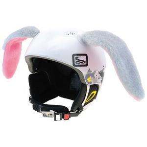 Kanin kypärä korvat iso harmaa