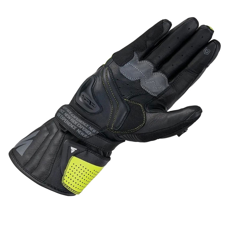 Moottoripyöräilyhanskat Shima STR-2 Vent fluo keltainen