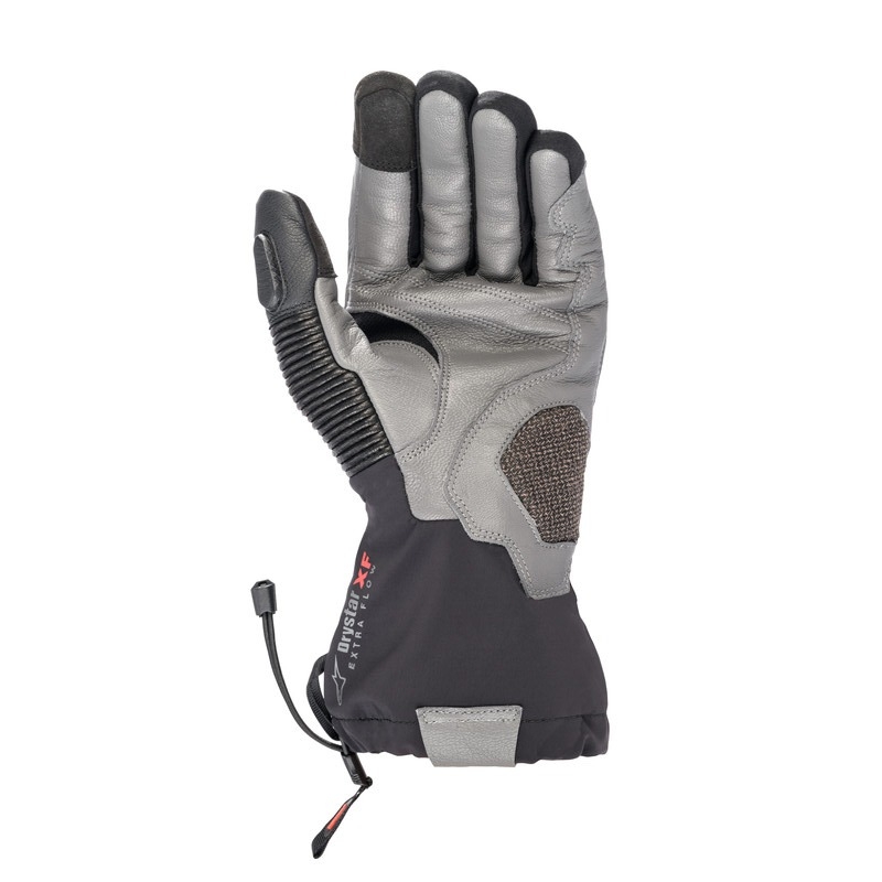 Moottoripyöräilykäsineet Alpinestars AMT-10 DRYSTAR XF musta-punainen-harmaa