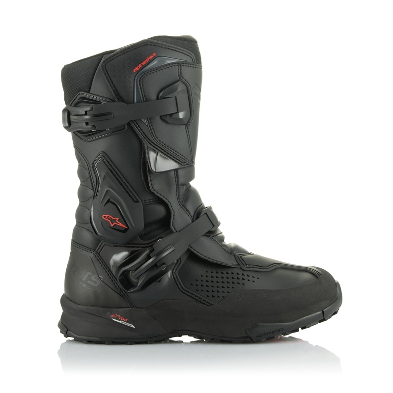 Alpinestars XT-8 GORE-TEX mustat moottoripyöräsaappaat