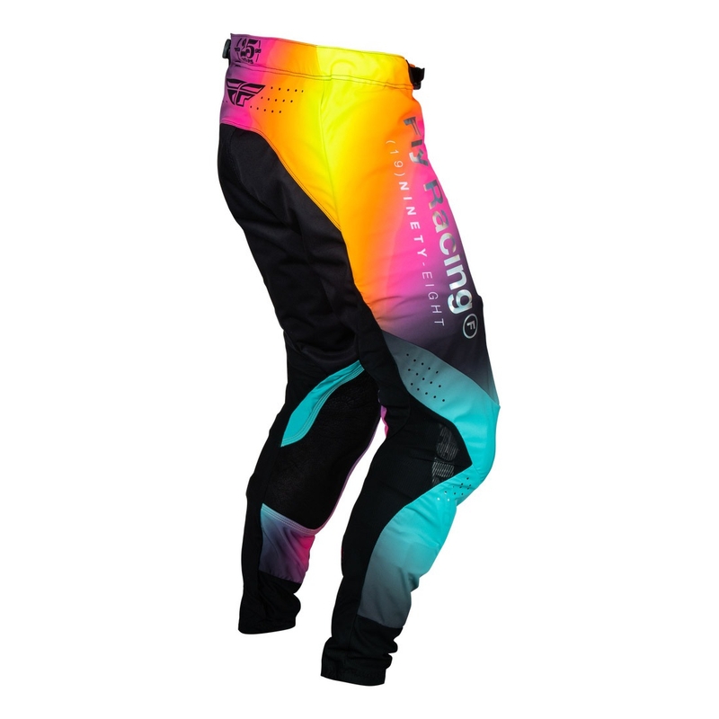 Motocross-housut FLY Racing Lite Le Legacy pinkki-sininen-musta