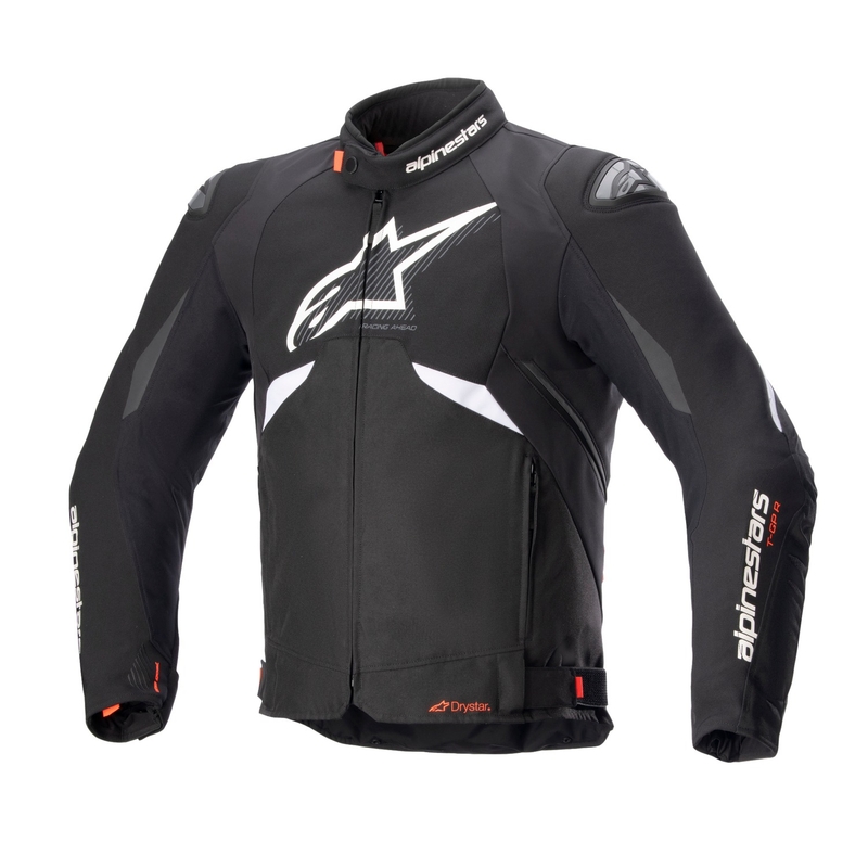 Alpinestars T-GP R 3 DRYSTAR mustavalkoinen moottoripyörätakki