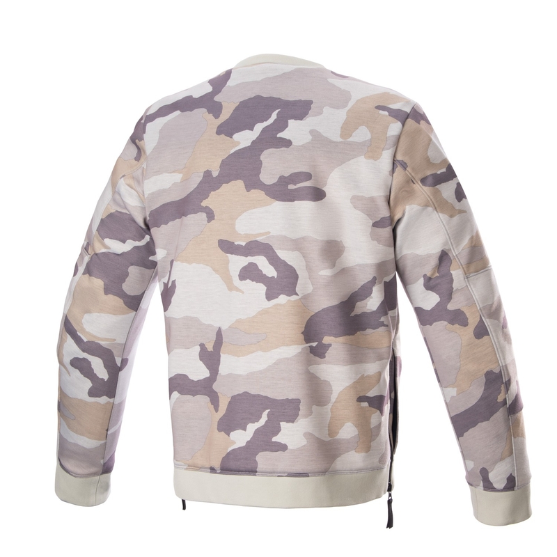 Alpinestars Legit Crew Fleece kevyt camo-harmaa