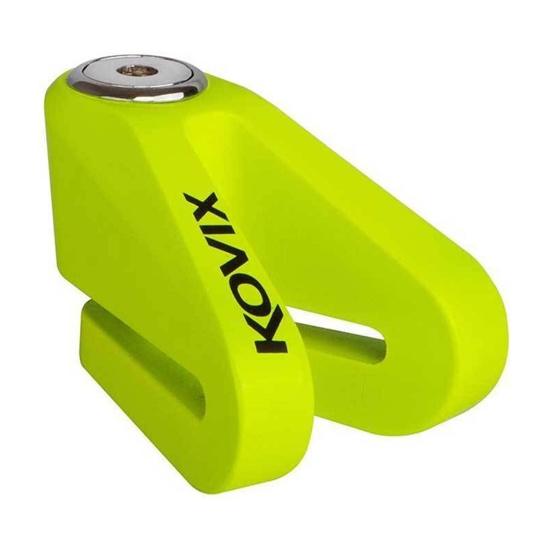 Zámek na kotoučovou brzdu KOVIX KV1 fluo žlutý