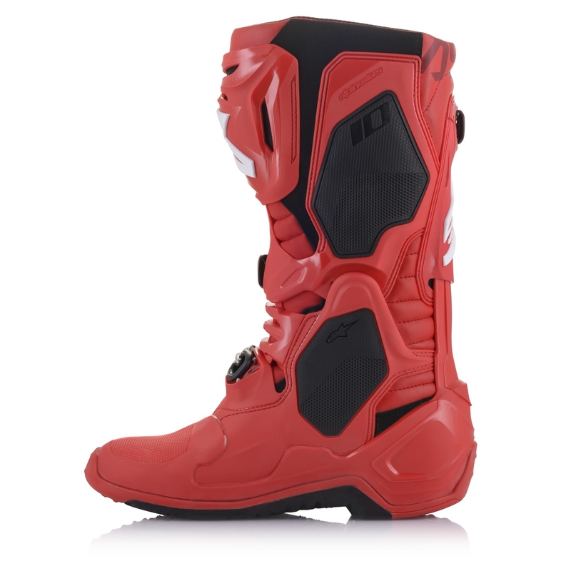 Alpinestars Tech 10 moottoripyöräsaappaat punainen