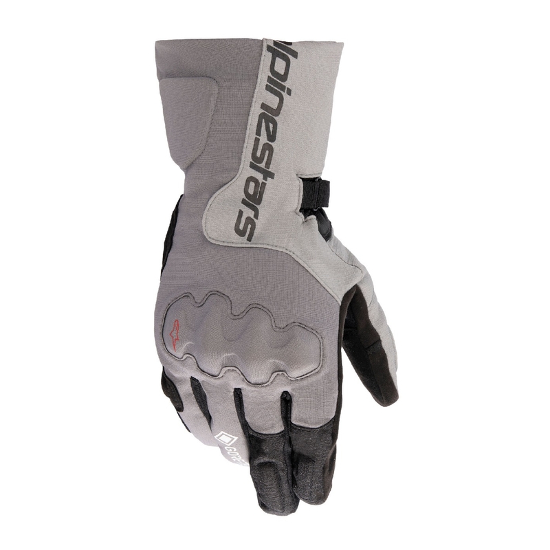 Alpinestars WR-X GORE-TEX moottoripyöräilykäsineet harmaa ja musta