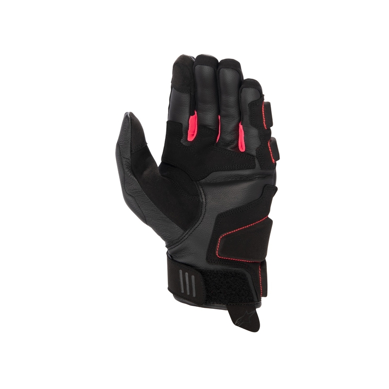 Alpinestars Stella Phenom Naisten moottoripyöräilyhanskat Musta ja vaaleanpunainen