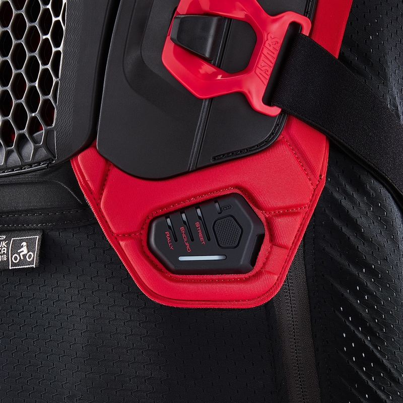 Turvatyynyliivi Alpinestars TECH-AIR®OFF-ROAD järjestelmä musta-punainen