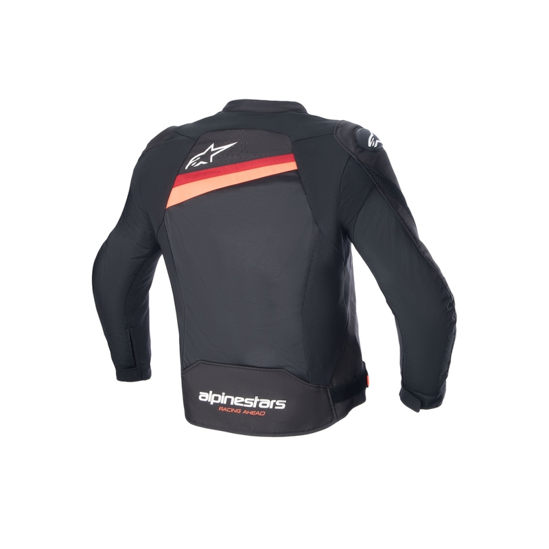 Alpinestars T-GP PLUS R 4 Airflow musta-fluo-punainen moottoripyörätakki