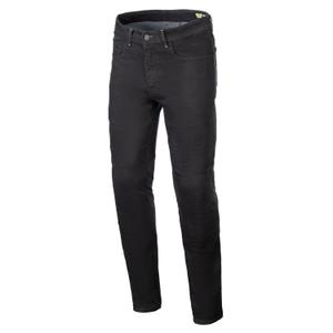 Alpinestars Radium 2 Denim Moottoripyöräilyfarkut Musta