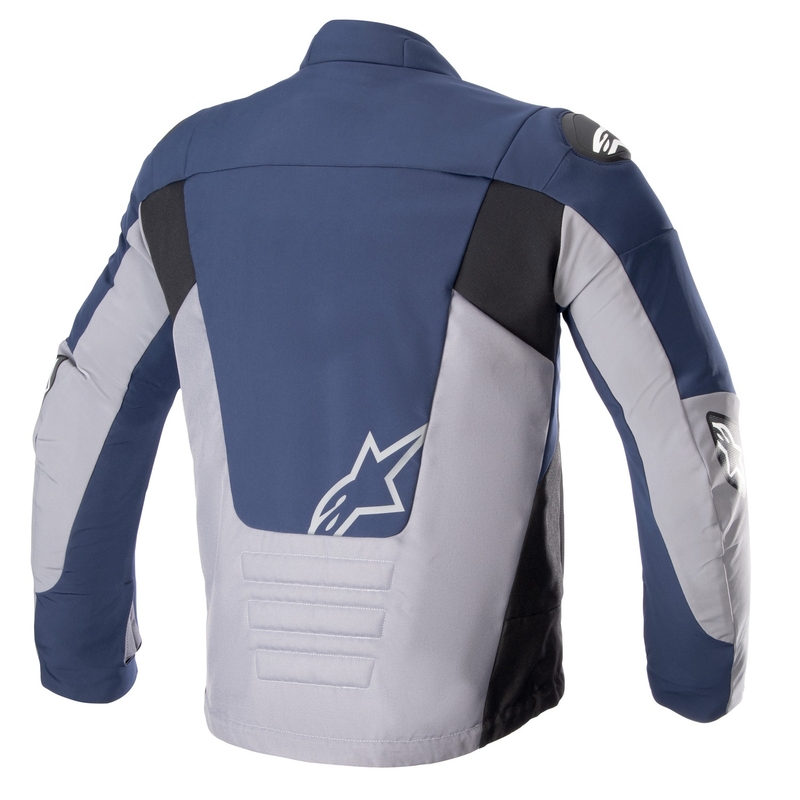 Alpinestars SMX vedenpitävä moottoripyöräily takki tummansininen-harmaa