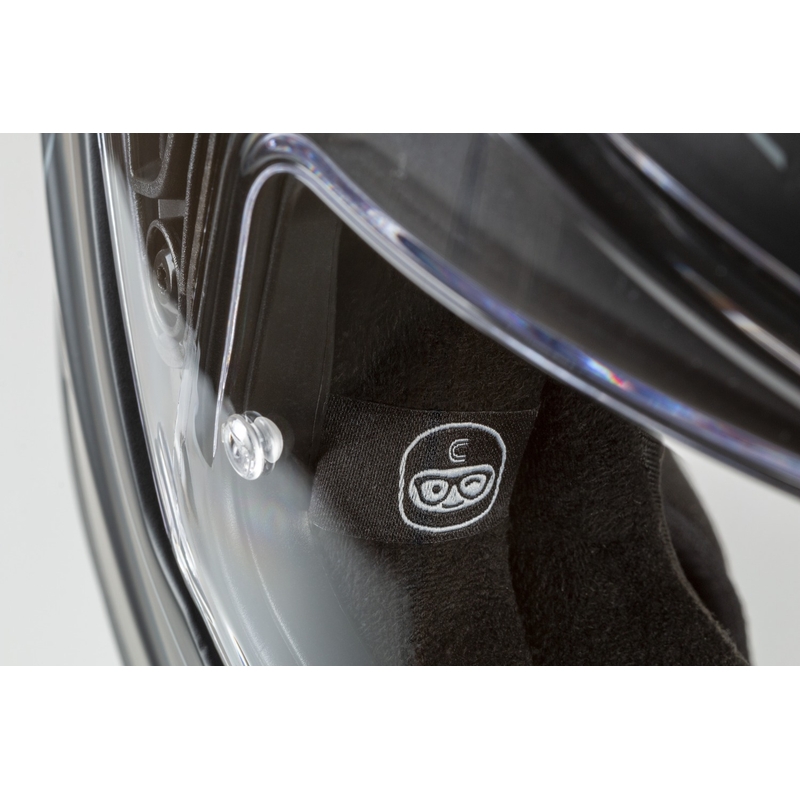 Cassida Modulo 2.1 Profile flip-up moottoripyöräilykypärä valkoinen-musta-sininen-harmaa