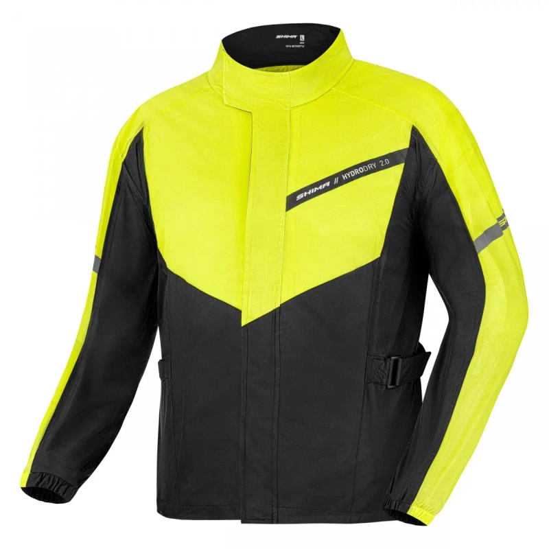 Shima Hydrodry 2.0 vedenpitävä takki musta-fluo-keltainen