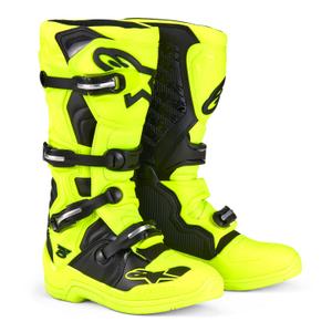 Alpinestars Tech 5 fluo-kelta-musta moottoripyöräsaappaat