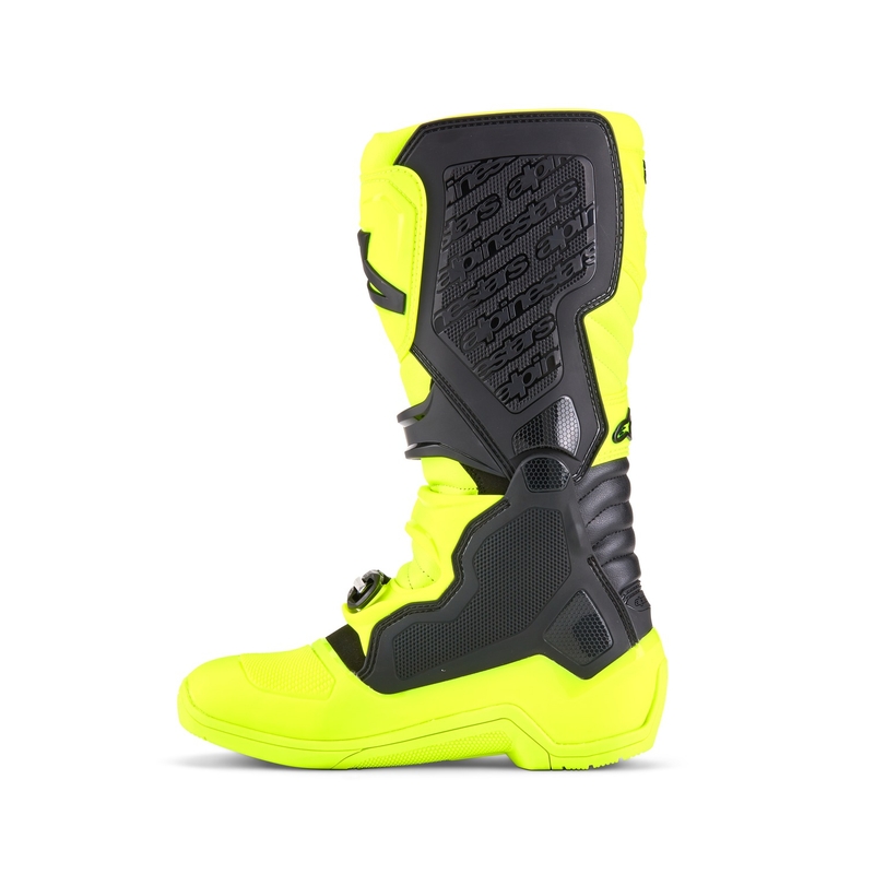 Alpinestars Tech 5 fluo-kelta-musta moottoripyöräsaappaat