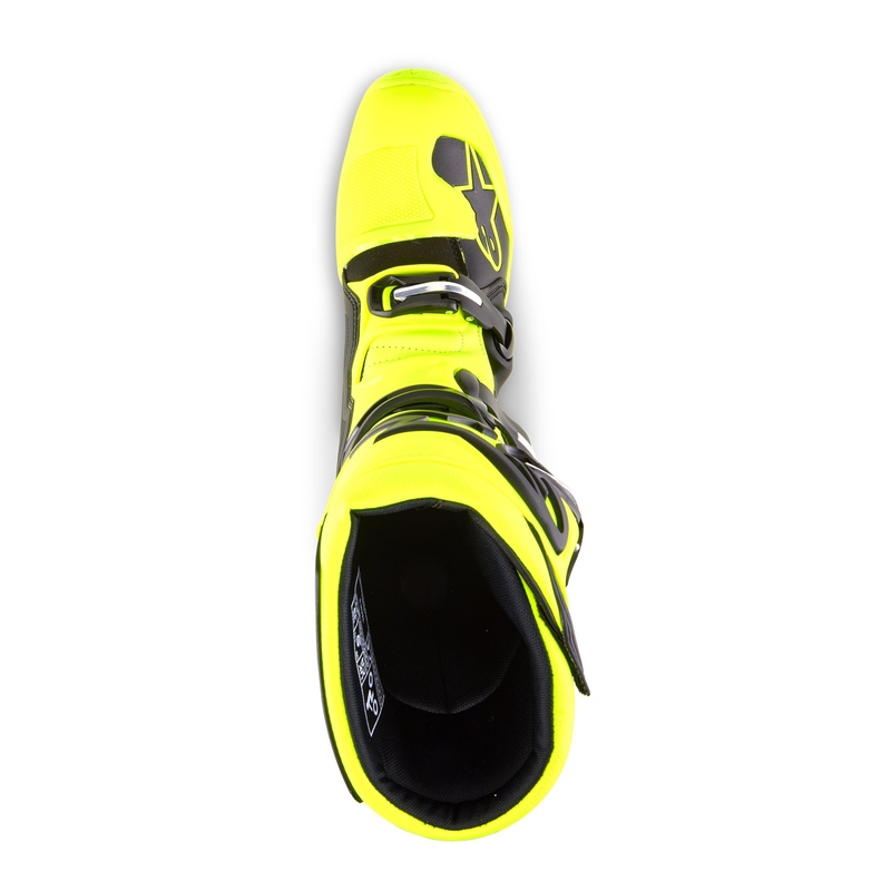 Alpinestars Tech 5 fluo-kelta-musta moottoripyöräsaappaat