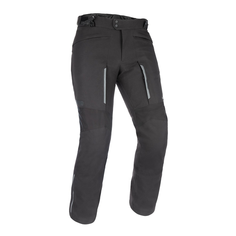 Oxford Advanced Hinterland DRY2DRY™ Mustat lyhennetyt moottoripyöräilyhousut