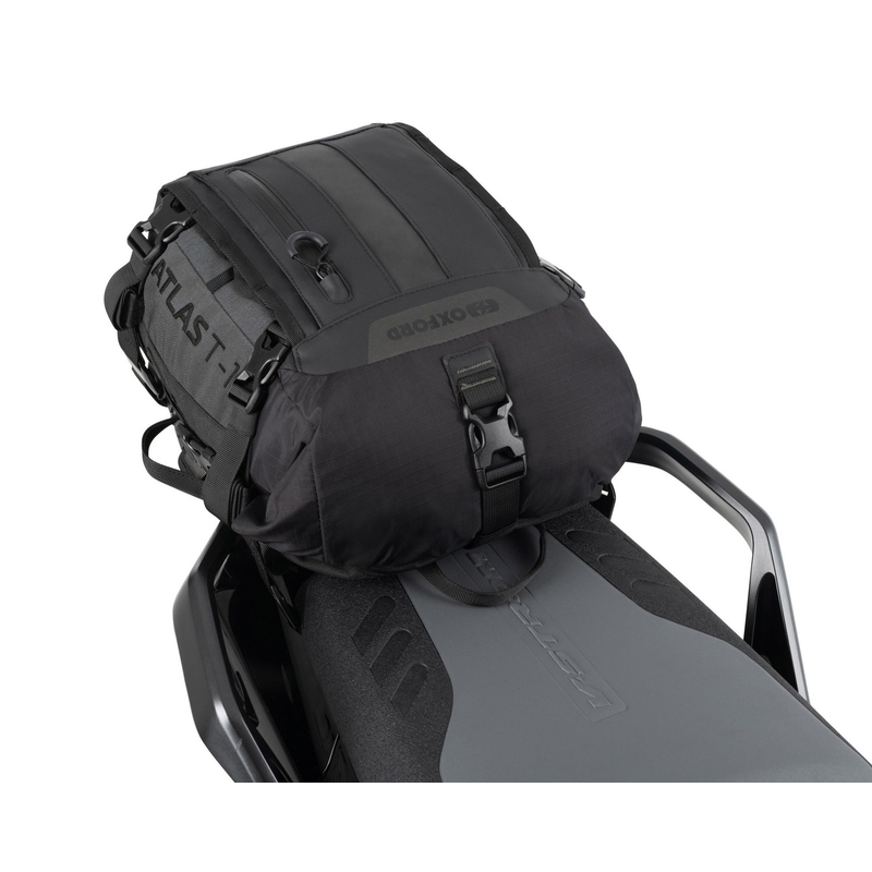 Oxford Atlas T-10 Advanced Tourpack 10 l matkustajan istuinlaukku, musta