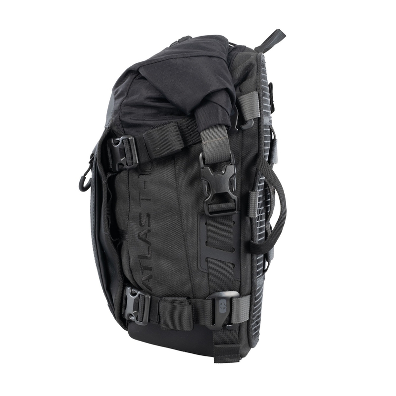 Oxford Atlas T-10 Advanced Tourpack 10 l matkustajan istuinlaukku, musta
