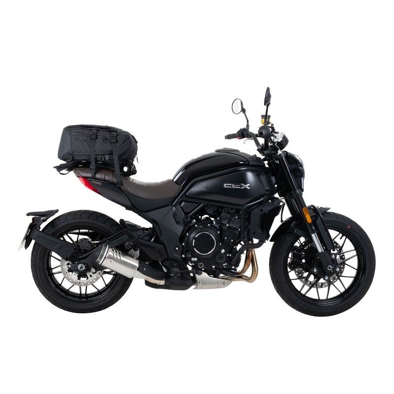 Moottoripyörälaukku Oxford Atlas B-20 Advanced Reppu 20 l musta