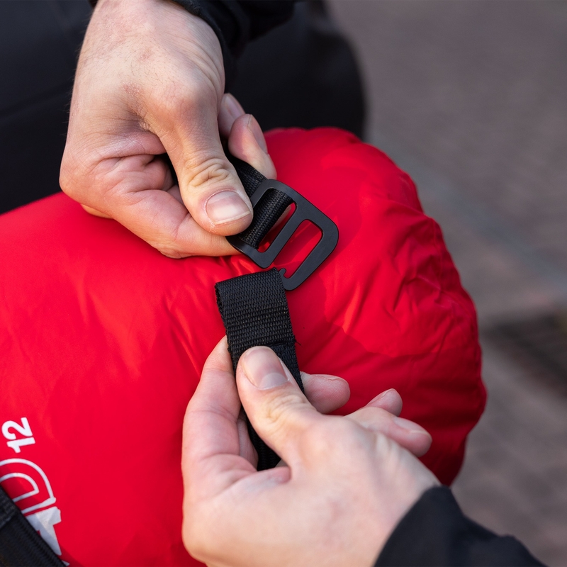 Oxford Atlas G-Hook matkatavarahihnat 2 kpl musta 26mm x 2m