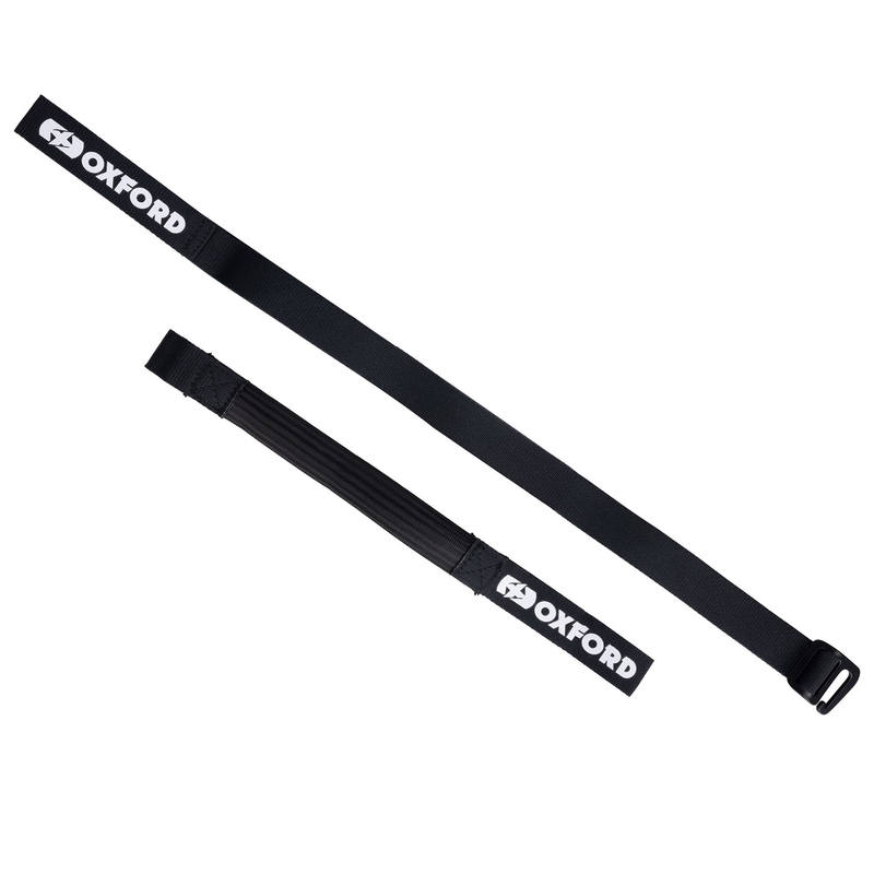 Oxford Atlas G-Hook matkatavarahihnat 2 kpl musta 26mm x 1,2 m