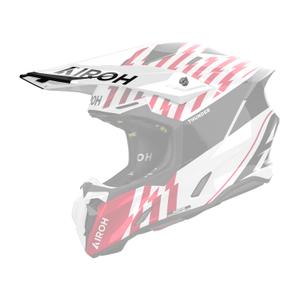 Kypärän visiiri Airoh Twist 3 Thunder punainen kiiltävä