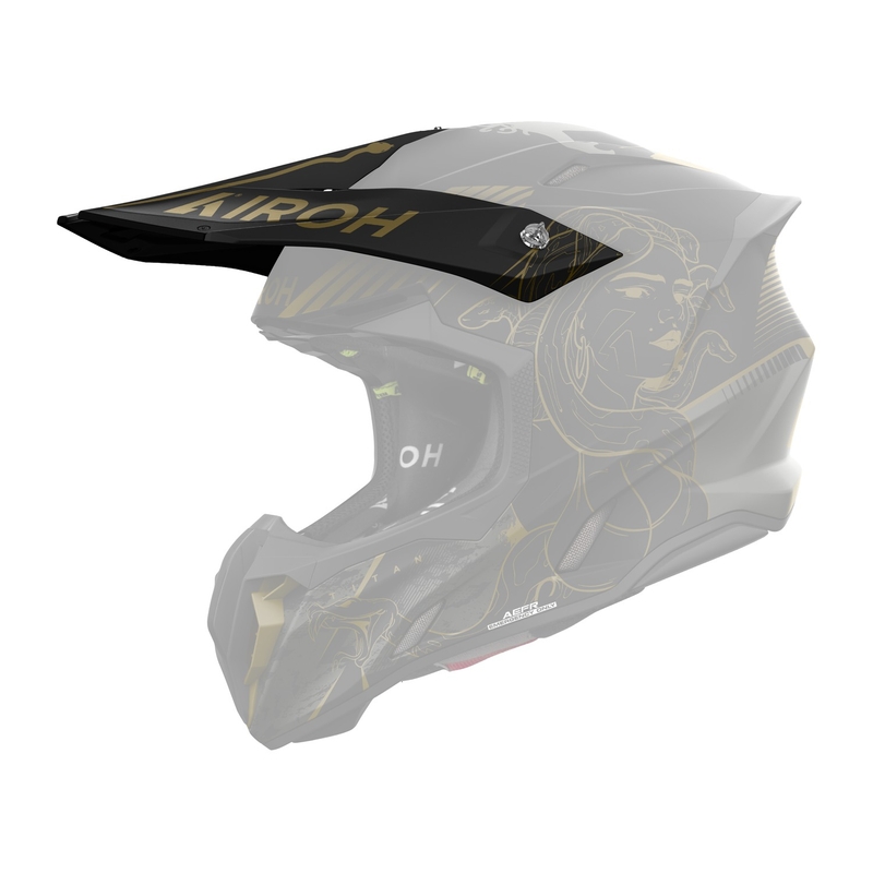 Kypärän visiiri Airoh Twist 3 Titan matto