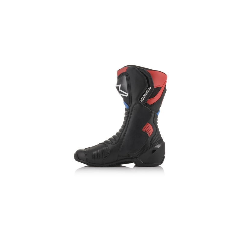 Alpinestars S-MX 6 Honda Collection Musta-punainen-sininen-valkoinen Moottoripyöräilykengät