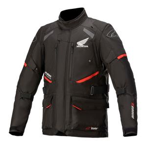 Moottoripyöräily takki Alpinestars Andes Drystar TECH-AIR 5 yhteensopiva Honda Collection musta-punainen