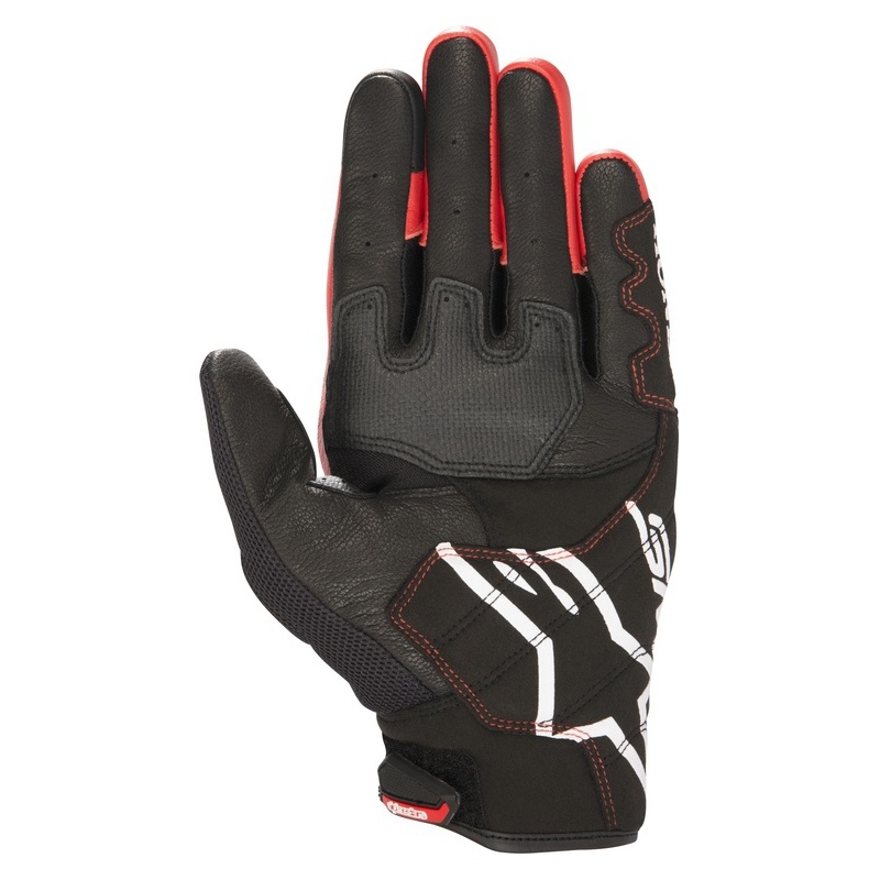 Alpinestars SMX-2 Air Carbon Honda Moottoripyöräilyhanskojen mallisto musta ja punainen