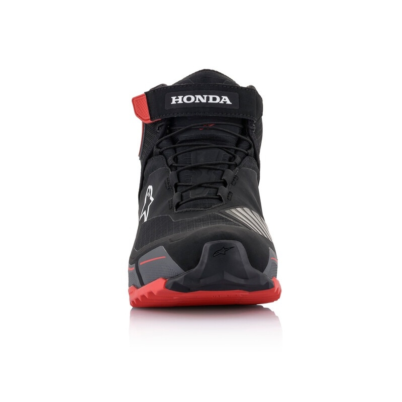 Alpinestars CR-X Drystar Honda Collection musta-punainen-harmaa moottoripyöräsaappaat