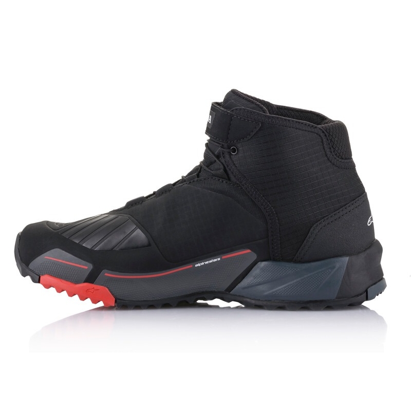 Alpinestars CR-X Drystar Honda Collection musta-punainen-harmaa moottoripyöräsaappaat