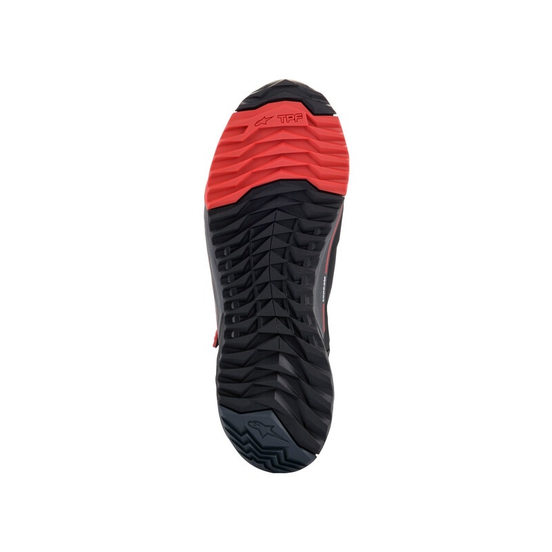 Alpinestars CR-X Drystar Honda Collection musta-punainen-harmaa moottoripyöräsaappaat