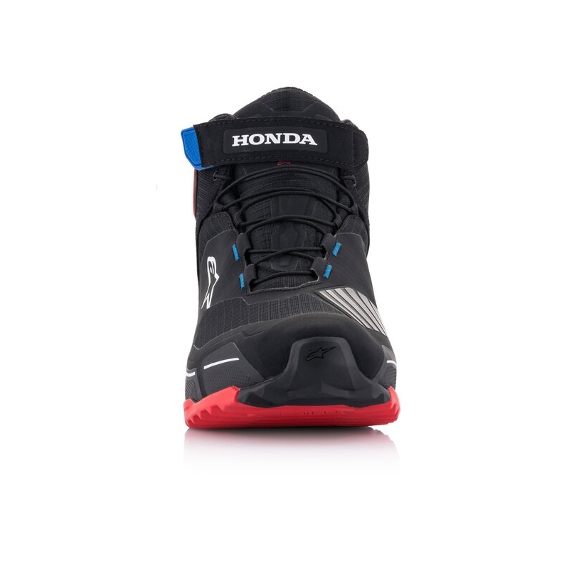 Alpinestars CR-X Drystar Honda Collection Musta-Punainen-Sininen Moottoripyöräilykengät