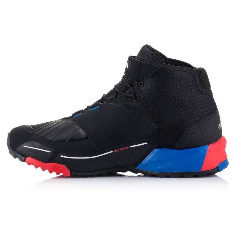 Alpinestars CR-X Drystar Honda Collection Musta-Punainen-Sininen Moottoripyöräilykengät